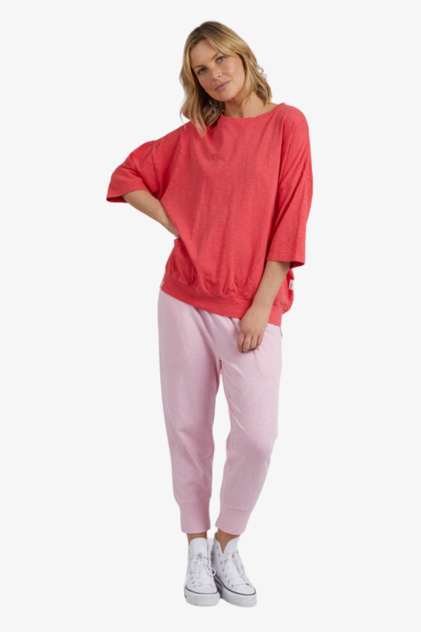 Elm - Fundamental Mazie Sweat - Coral Spritz