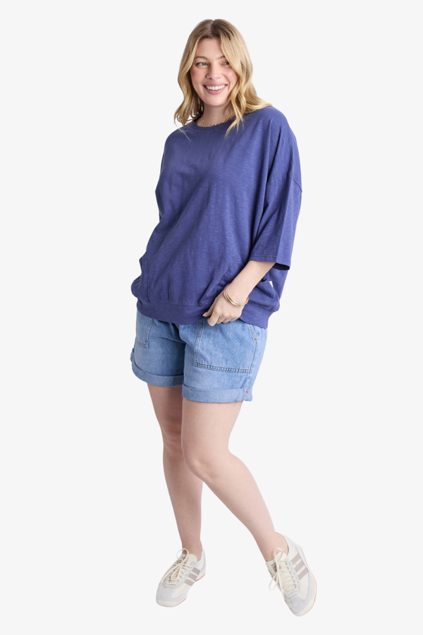 Elm - Fundamental Mazie Sweat - Vintage Blue