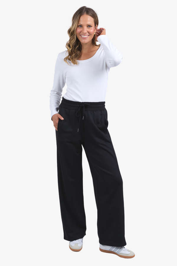 Elm - Aspen Trackpant - Black