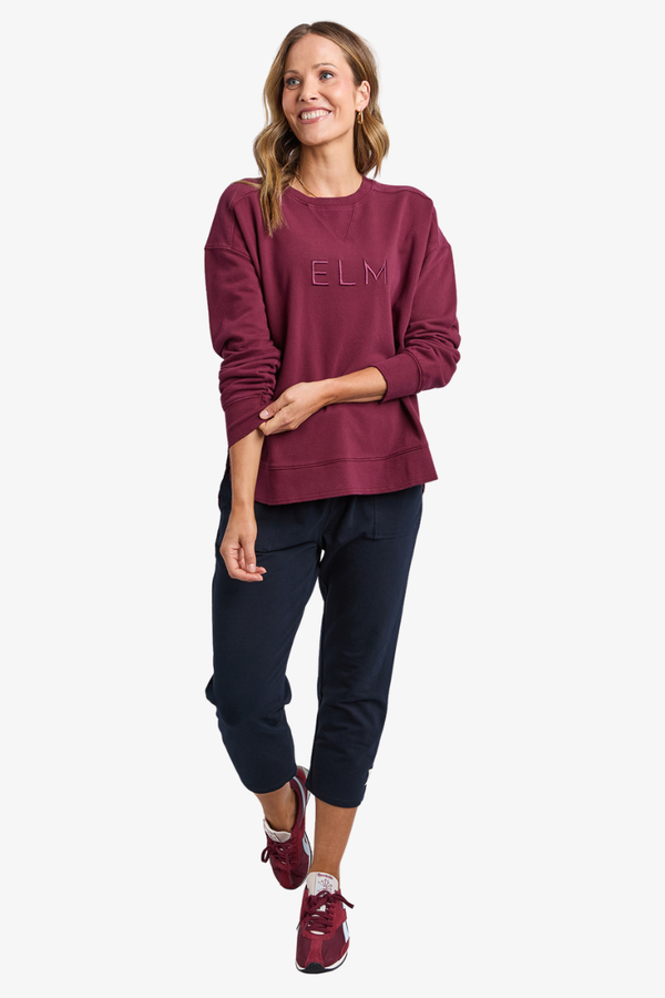 Elm - Established Crew - Plum