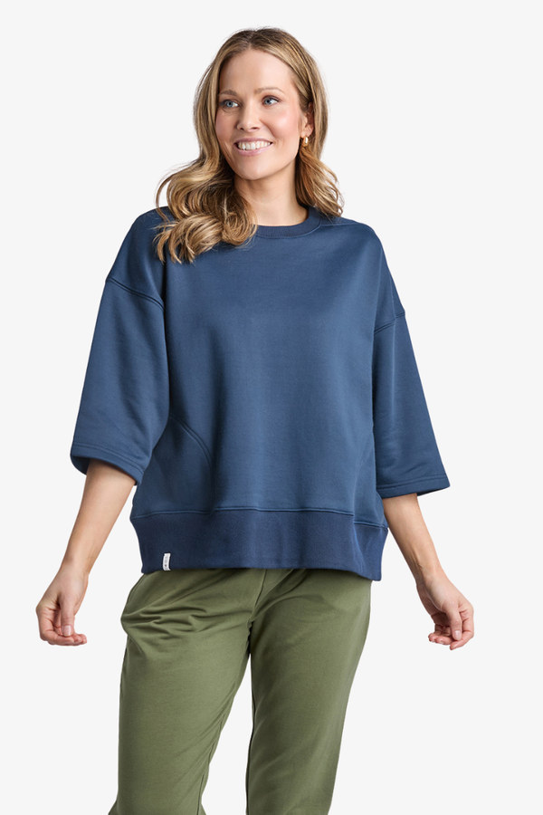 Elm - Ines Sweat Tee - Navy