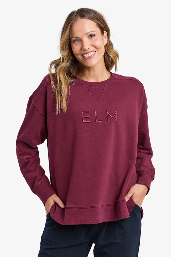 Elm - Established Crew - Plum