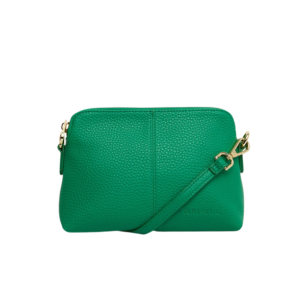Elms + King - Burbank Crossbody Bag - Green Pebble
