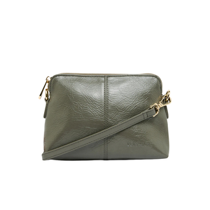 Elms + King - Burbank Crossbody Bag - Khaki Crinkle