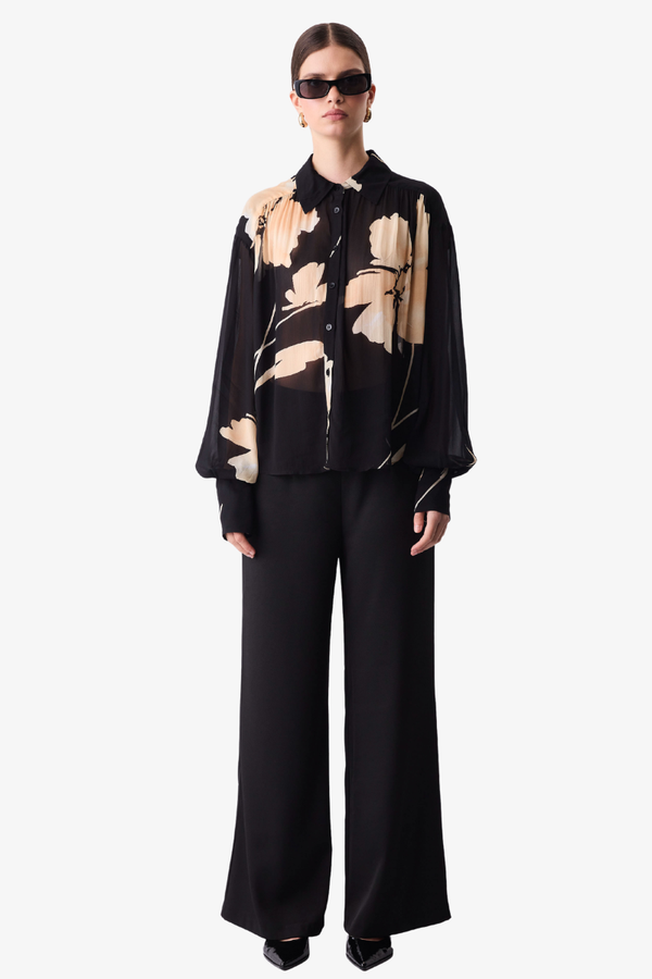 Esmaee - Composition Shirt - Black