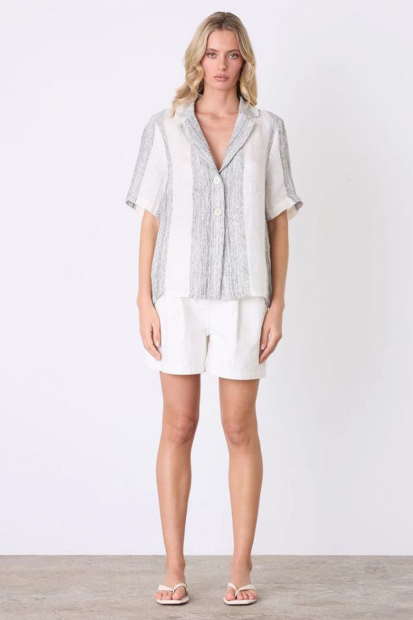 Esmaee - Coastline Shirt -  Coast Stripe