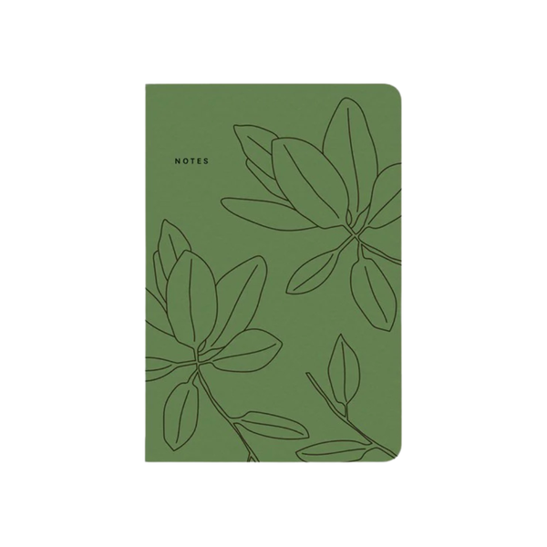 Father Rabbit - Notebook - Green Leaves