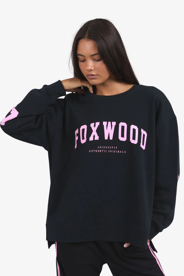 Foxwood - Interval Crew - Black