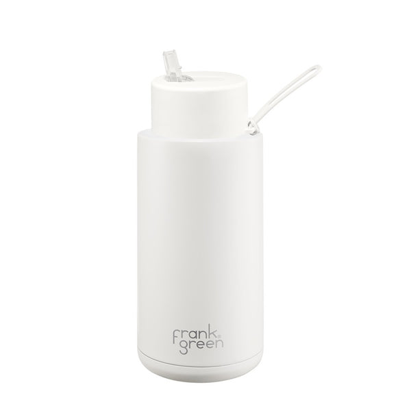frank green - 34oz Reusable Bottle (straw) - Cloud