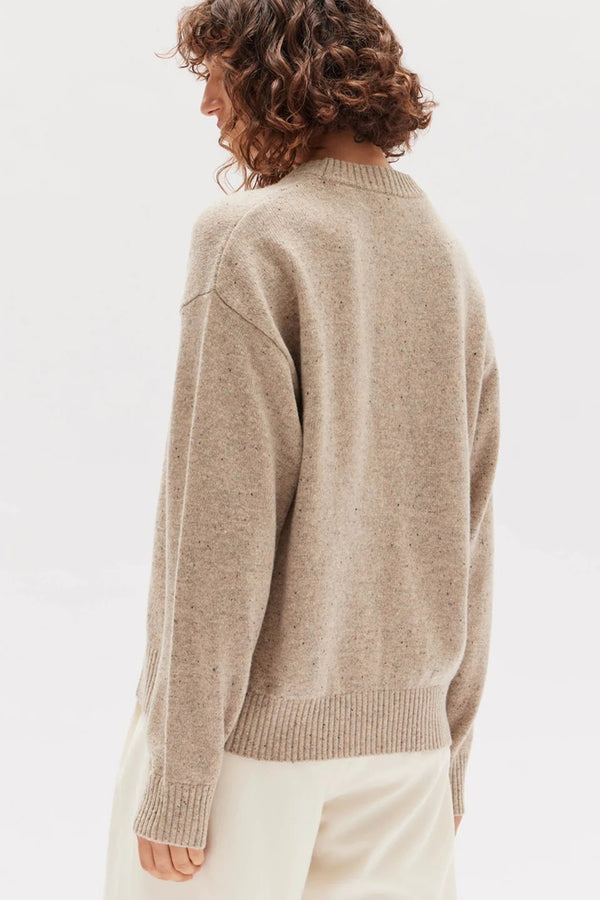 Assembly Label - Iris Knit - Stone Marle