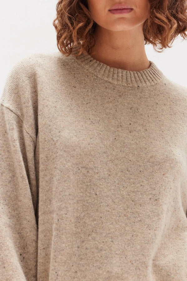 Assembly Label - Iris Knit - Stone Marle