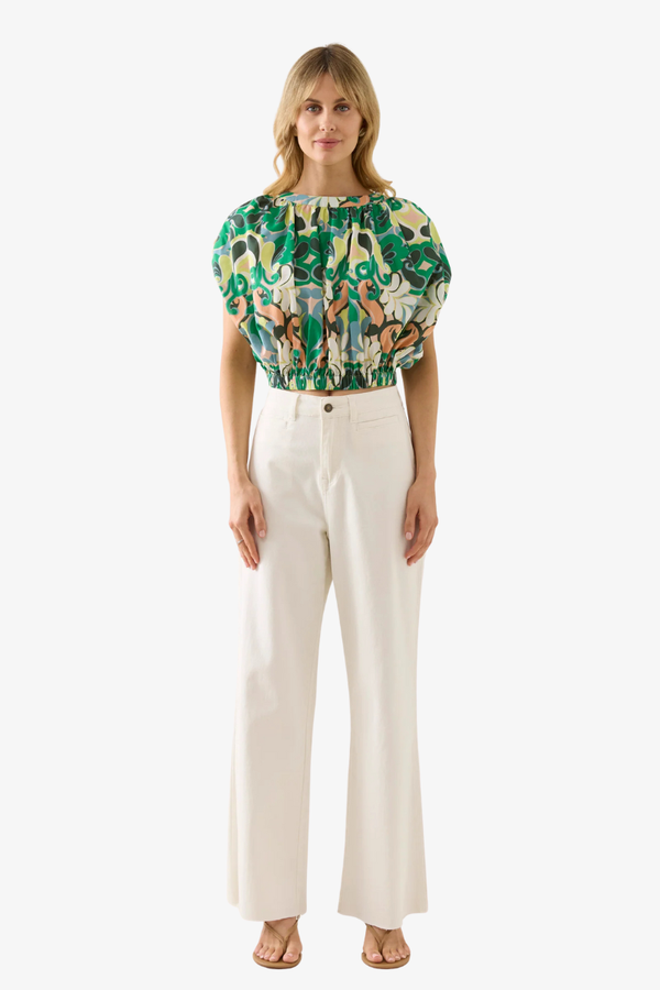 Isle of Mine - Aurora Reversable Top - Paisley