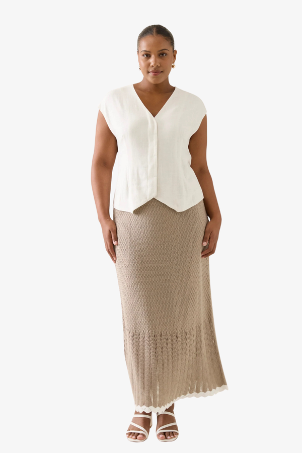Isle of Mine - Ingrid Vest - Lotus