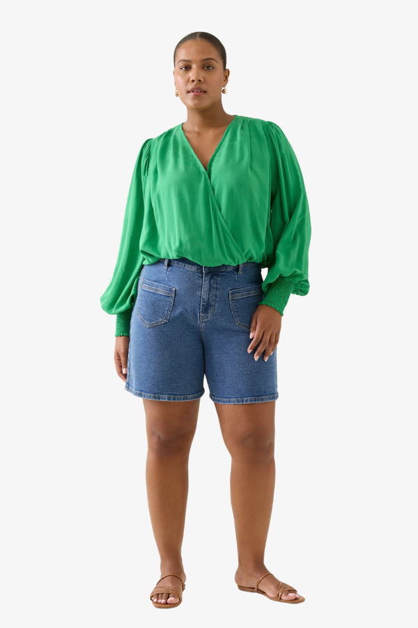 Isle of Mine - Oline Cropped Top - Green