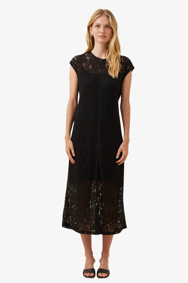 Isle of Mine - Ethel Lace Dress - Black