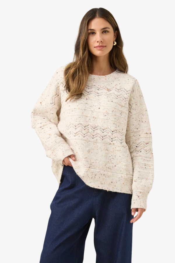 Isle of Mine - Mckenna Jumper - Ivory