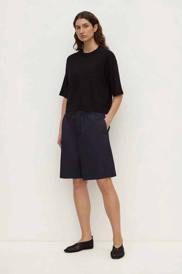 Assembly Label - Kensy Cotton Cashmere Tee - Black