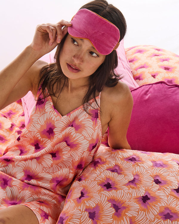 Kip & Co - Velvet Sleep Mask - Pink