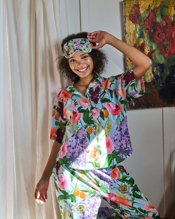 Kip & Co - Velvet Eye Mask -  Spring In The Air