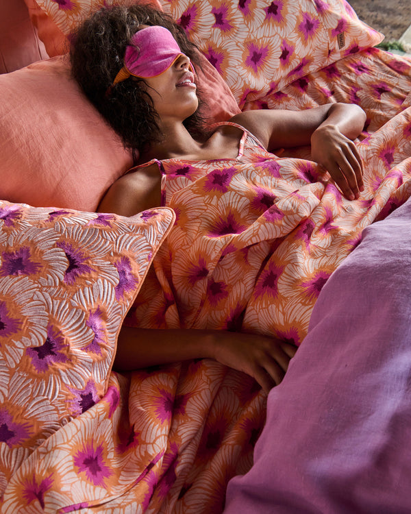 Kip & Co - Velvet Sleep Mask - Pink