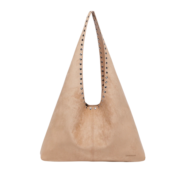 Loenhide - Hailey Suedette Shoulder Bag - Blonde