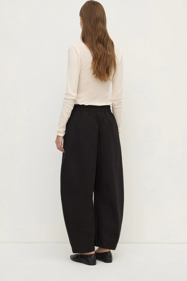 Assembly Label - Lola Barrel Pant - Black