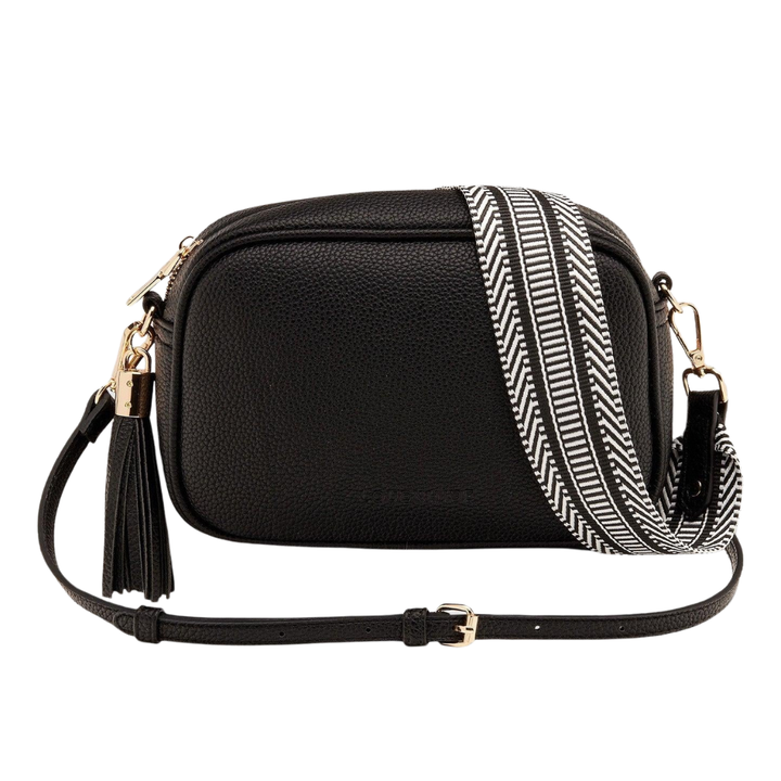 Buy Louenhide Jacinta Eddie Crossbody Bag Black White online at