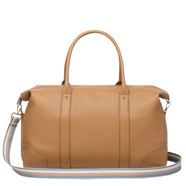Louenhide - Alexis Weekender Bag - Camel Stripe