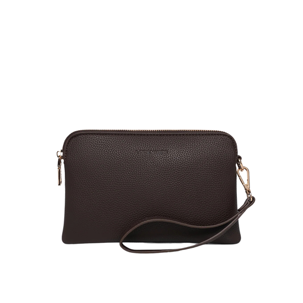 Louenhide - Poppy Clutch - Chocolate