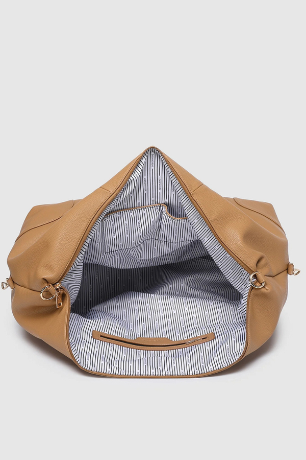 Louenhide - Alexis Weekender Bag - Camel Stripe