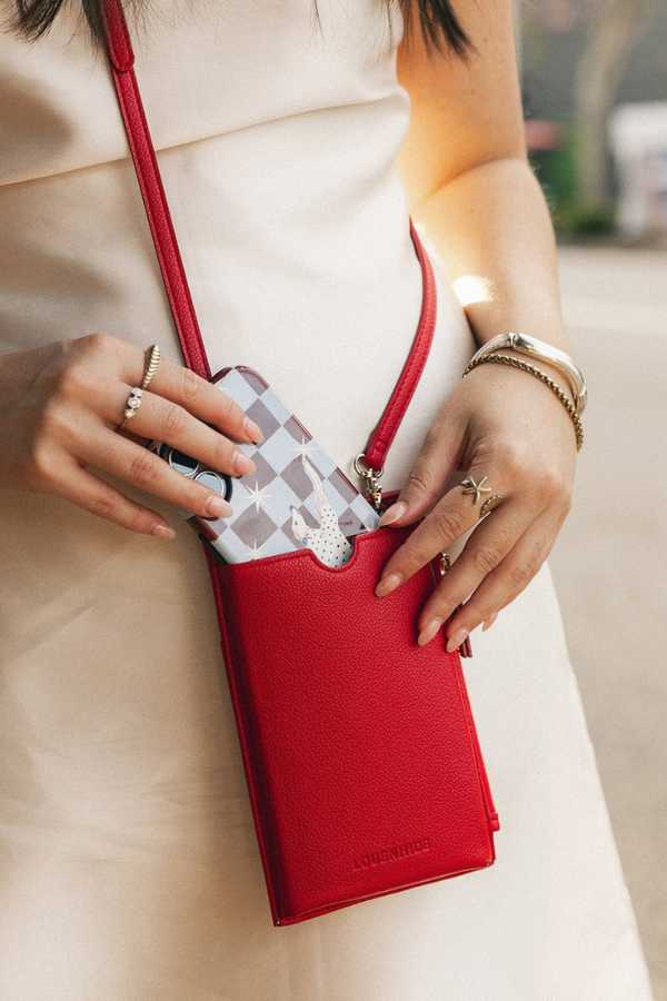 Louenhide - Suki Phone Bag - Red