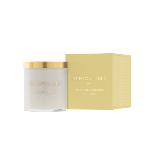 Lyttelton Lights - Medium Candle - Pomelo & Mandarin