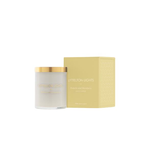 Lyttelton Lights - Small Candle - Pomelo & Mandarin