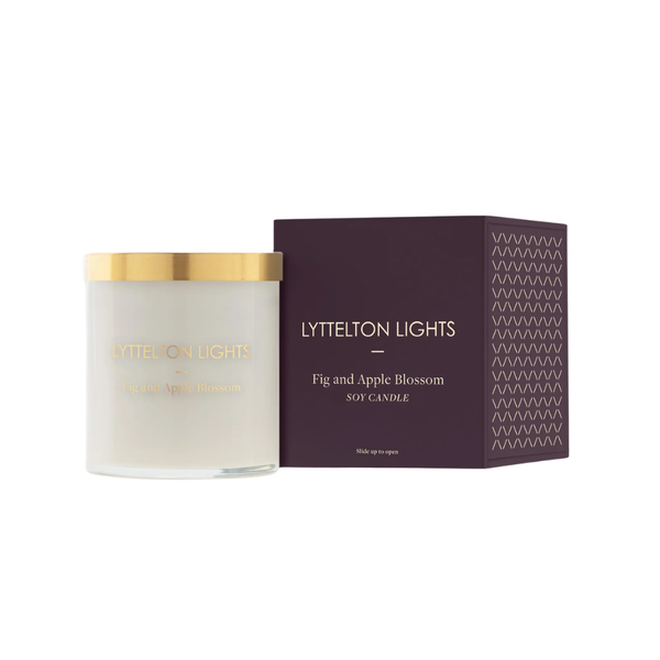 Lyttelton Lights - Medium Candle - Fig & Apple Blossom