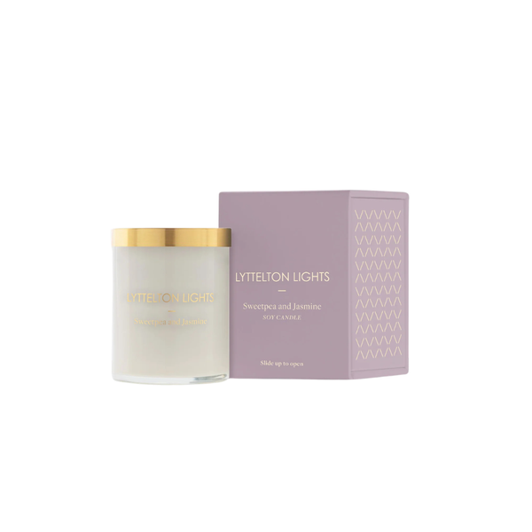 Lyttelton Lights - Small Candle - Sweet Pea & Jasmine