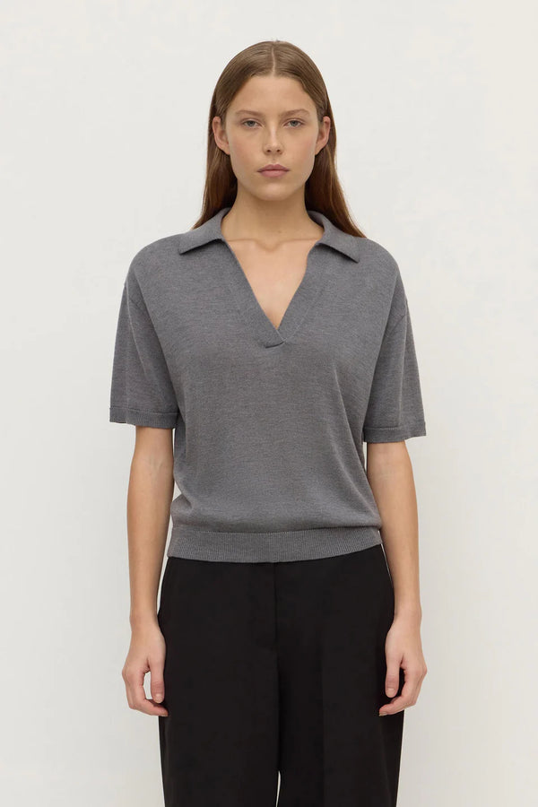 Assembly Label - Mira Polo - Dark Grey Marle