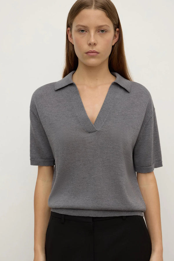 Assembly Label - Mira Polo - Dark Grey Marle