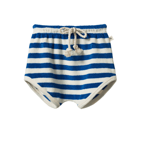 Nature Baby - Terry Short - Mariner Stripe