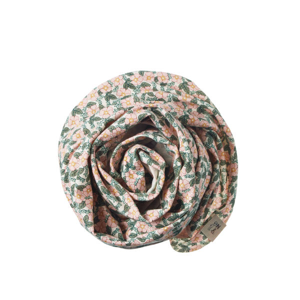 Nature Baby - Cotton Wrap - Garland Print