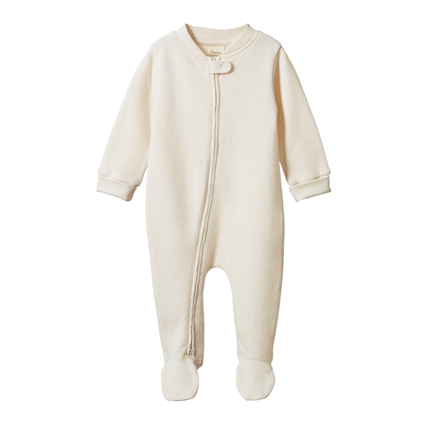 Nature Baby - Dreamlands Suit Waffle - Natural