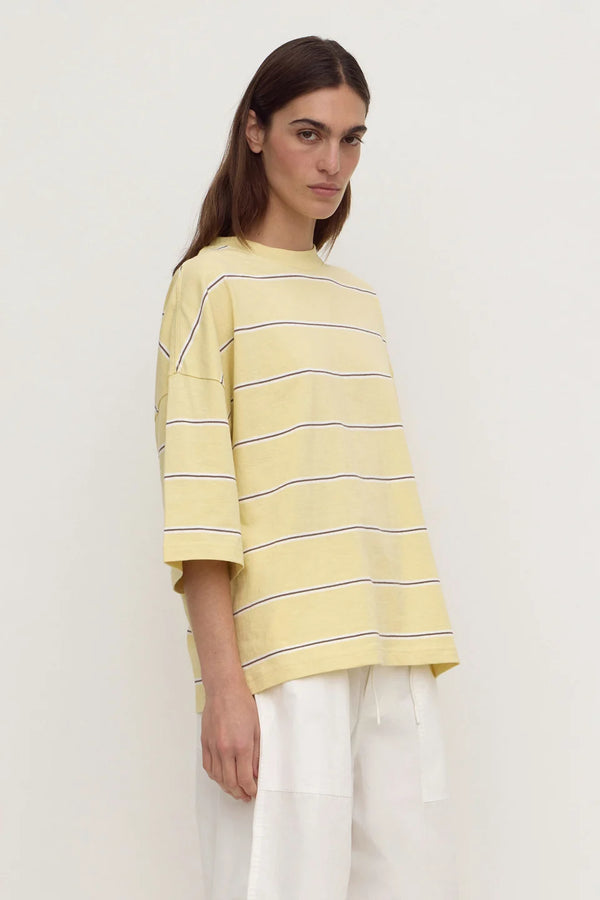 Assembly Label - Nora Stripe Oversize Tee -  Rind Stripe