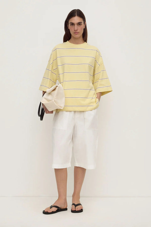 Assembly Label - Nora Stripe Oversize Tee -  Rind Stripe