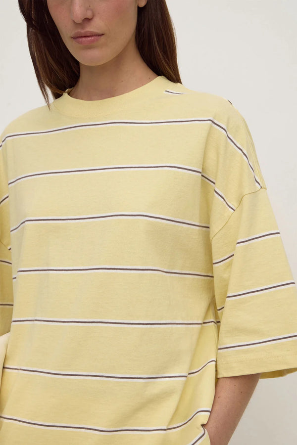 Assembly Label - Nora Stripe Oversize Tee -  Rind Stripe