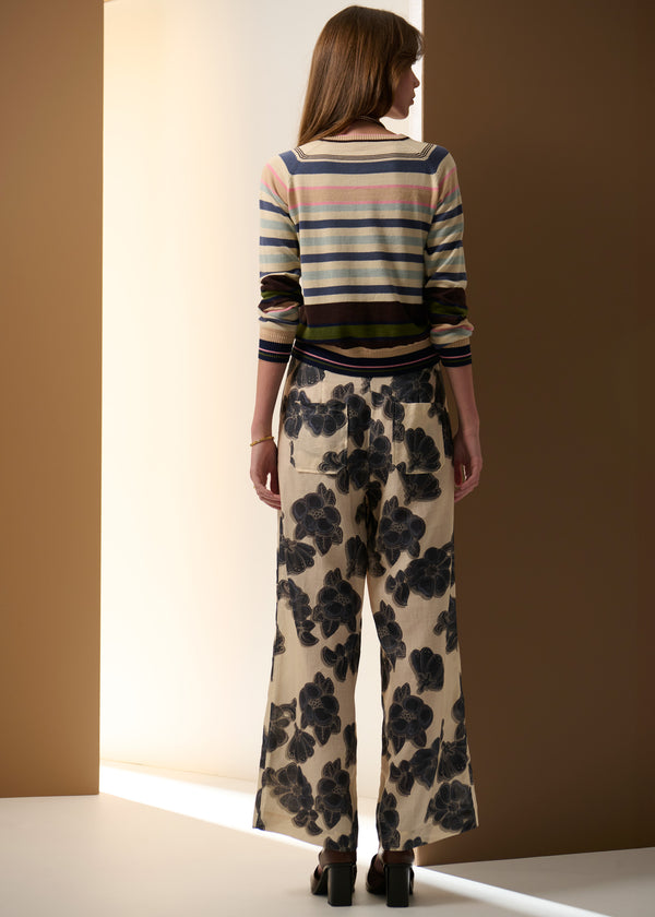 Pol - Sela Multi Knit - Blue Multi