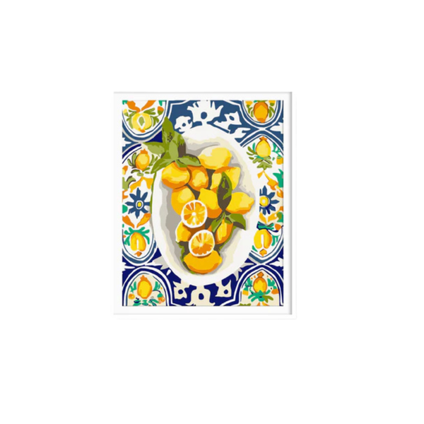 Paint Like Frida - Amalfi Lemons - (Mini Rolled)