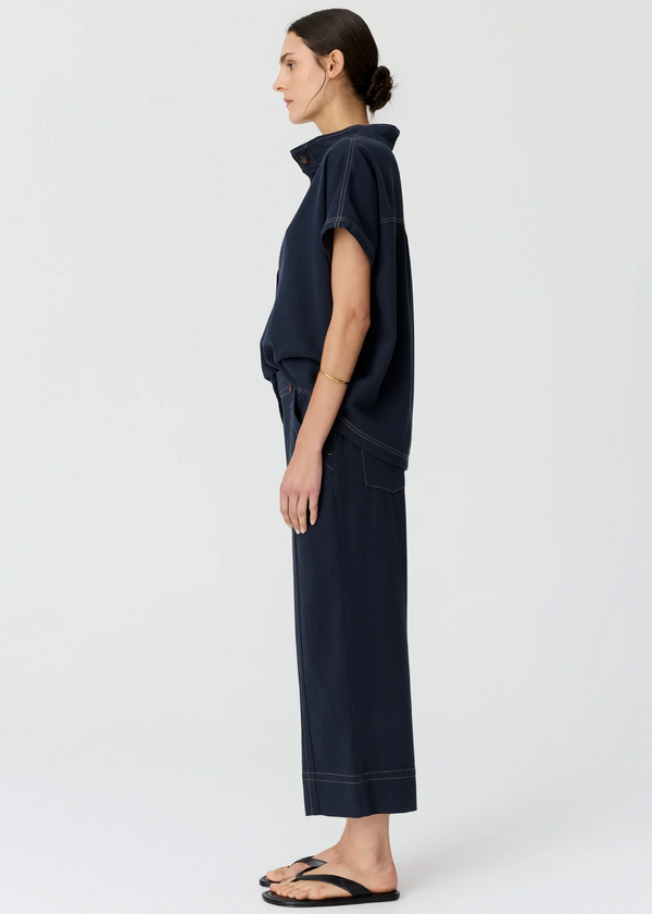 Pol - Anise Crop Pant - Denim