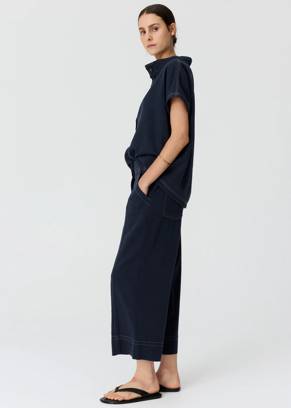Pol - Anise Crop Pant - Denim