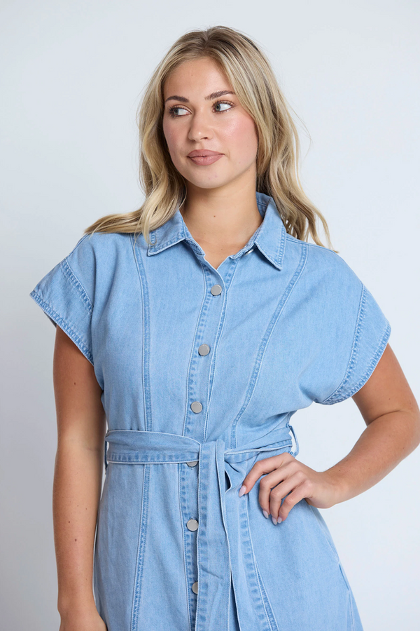 Stella + Gemma - Duke Dress - Light Wash