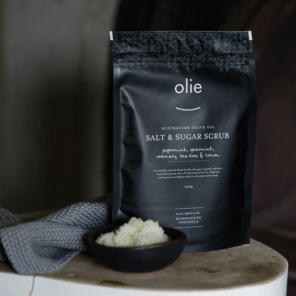 Olieve & Olie - Salt & Sugar Scrub Pouch