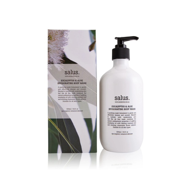 Salus Body - Eucalyptus & Aloe Invigorating Body Wash 500ml